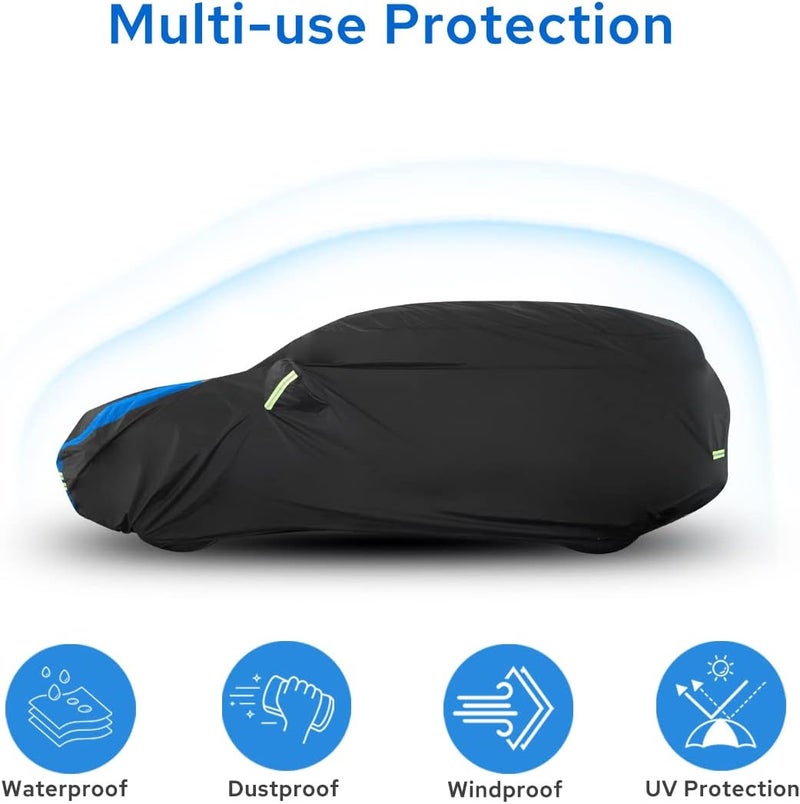 Avecrew Custom Fit Car Cover for Toyota RAV4 - Waterproof All Weather Protection - Image 2
