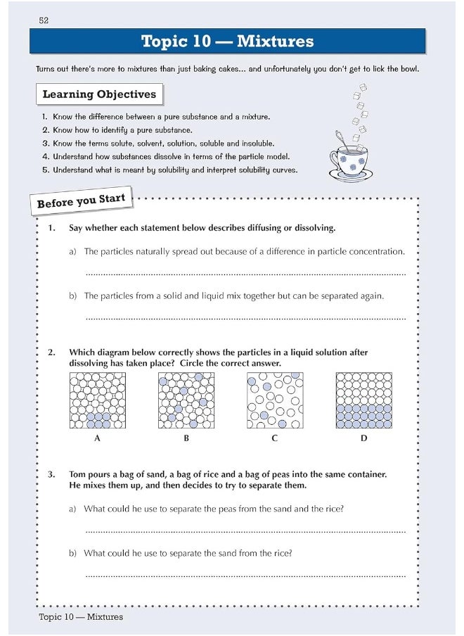 null - KS3 Science Year 7 Targeted Workbook (with answers) - Image 1