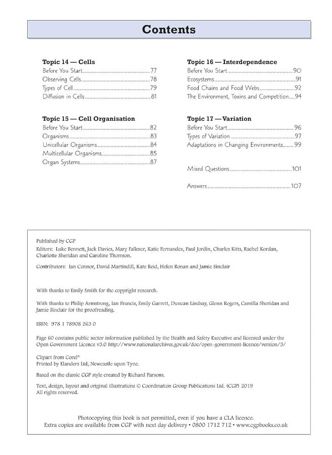 null - KS3 Science Year 7 Targeted Workbook (with answers) - Image 1