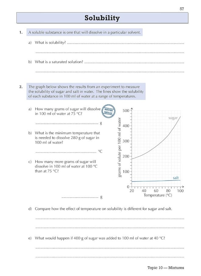 null - KS3 Science Year 7 Targeted Workbook (with answers) - Image 1
