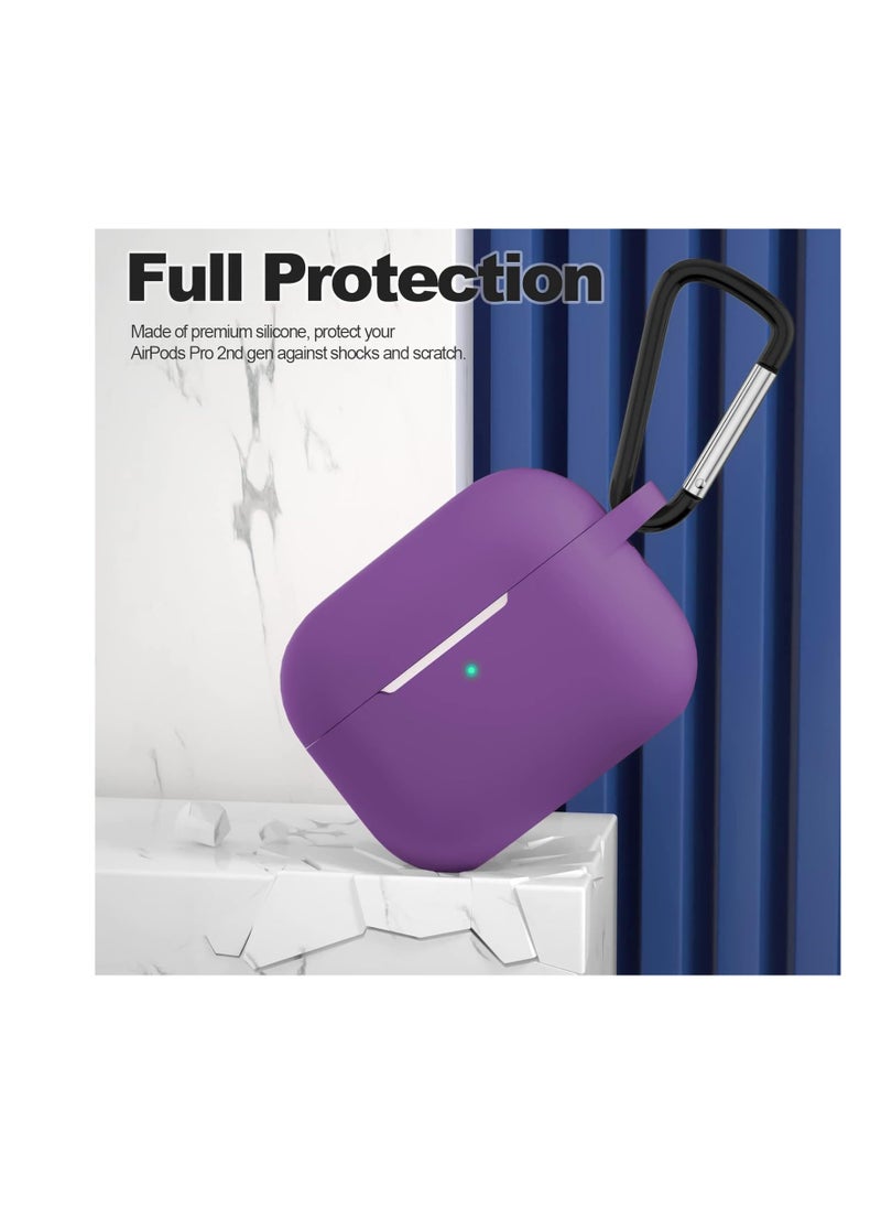 Generic - Compatible for AirPods 4th Generation Case 2024- Full Body Protective Case, Shock-Resistant Silicone Case Cover Compatible with Apple AirPod 4 Case, Front LED Visible - Image 1