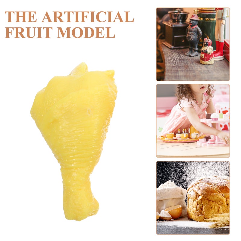 2pcs Realistic Fake Chicken Drumstick Prop: Pretend Play Food Model - Simulated Food Model For Photography Party Display Restaurant - Image 4