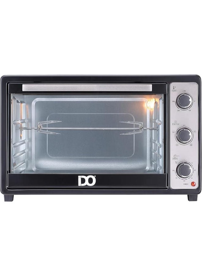 IDO Toaster Oven with Rotisserie for Toasting, Baking and Broiling - Double Glass - Multifunction - Image 2