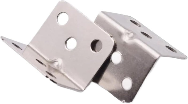 100pcs L Bracket 90 Degree Angle Iron Connector Plate For Furniture Shelves Table Chair Cabinet Wardrobe - Image 1