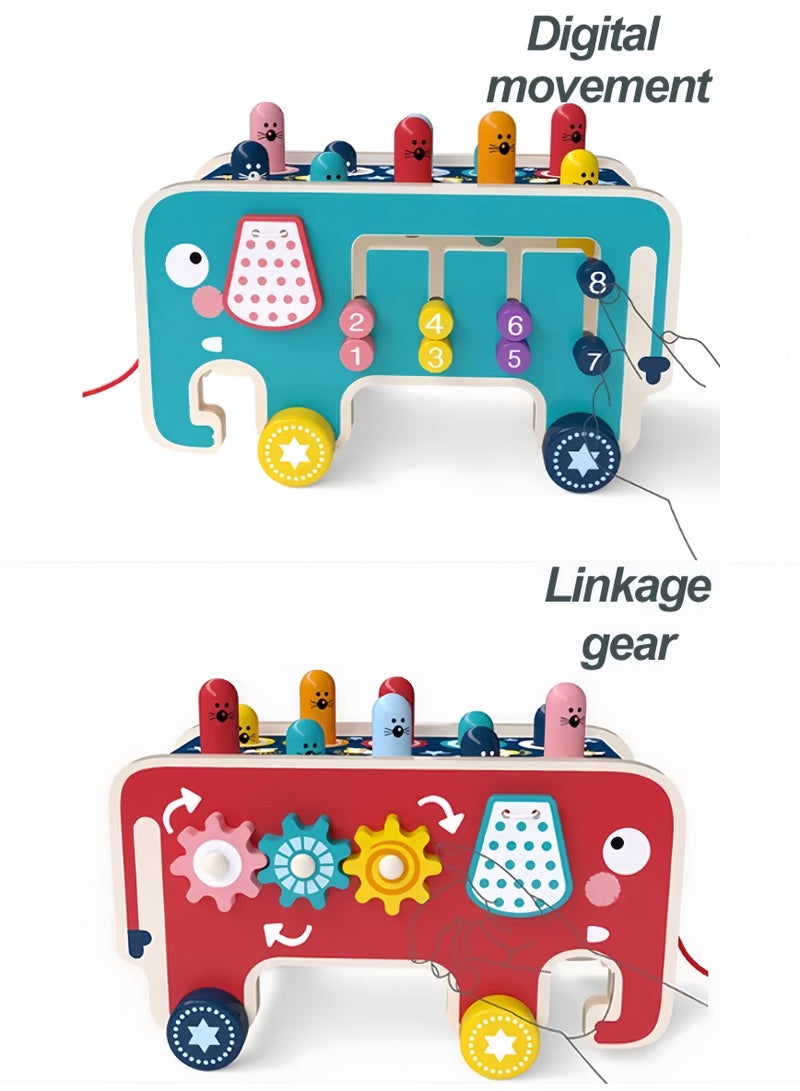 لي يوان مطرقة خشبية لعبة - Image 3