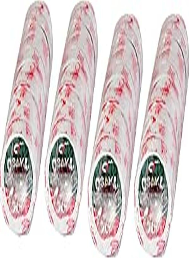 OSAKA Bundle of 4 White Cricket Ball Tape Tennis Ball Tape Pack of 10 Roll. - Image 1