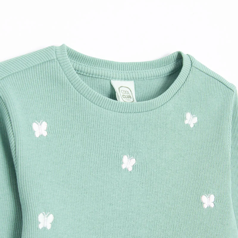 Cool Club GREEN COTTON, ELASTANE T-SHIRT L/S