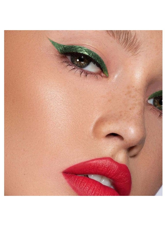 EDAN Ta Glitter Liquid Eyeliner Shimmer Eye Liner Colorful Eye Makeup Metallic Eyeliner Cosmetics Make Up For Parties Cosplay Eye Makeup Pack Of 1 (Green 7) - Image 4