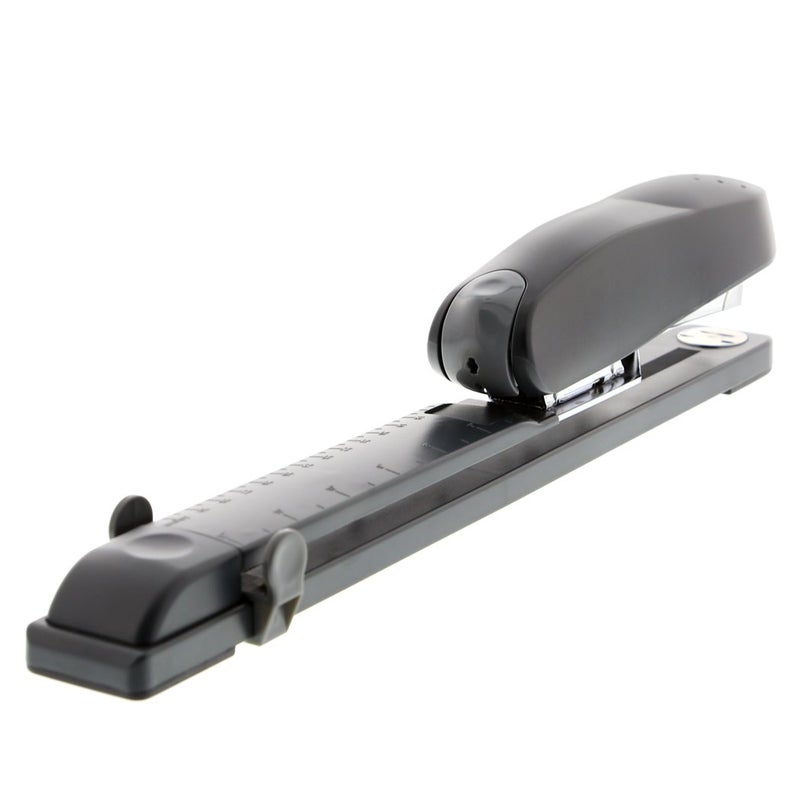 Rapesco Long Reach 790 Stapler, 50-Sheet Capacity, 11-13/16" Throat Depth (R79026A3), Grey - Image 4