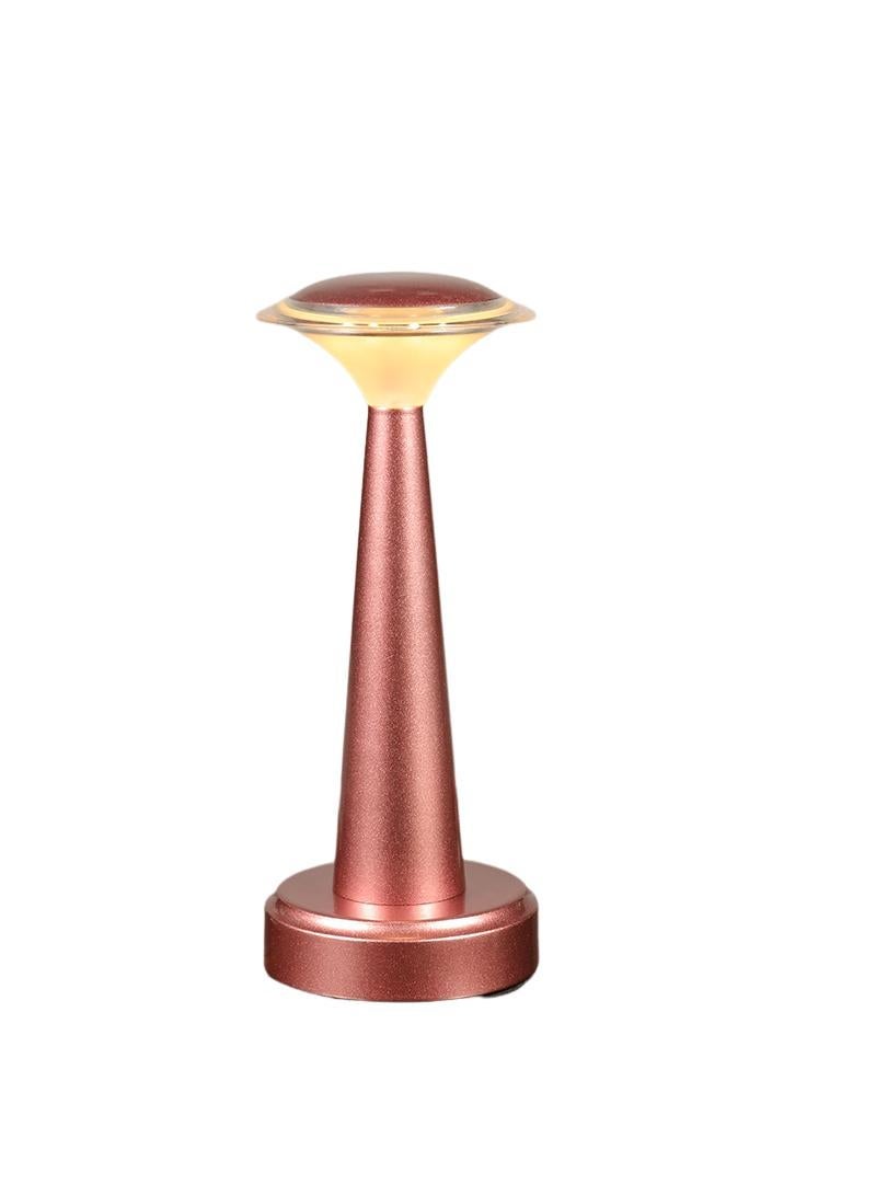 Rechargeable restaurant table lamp home decoration atmosphere small night red - Image 1