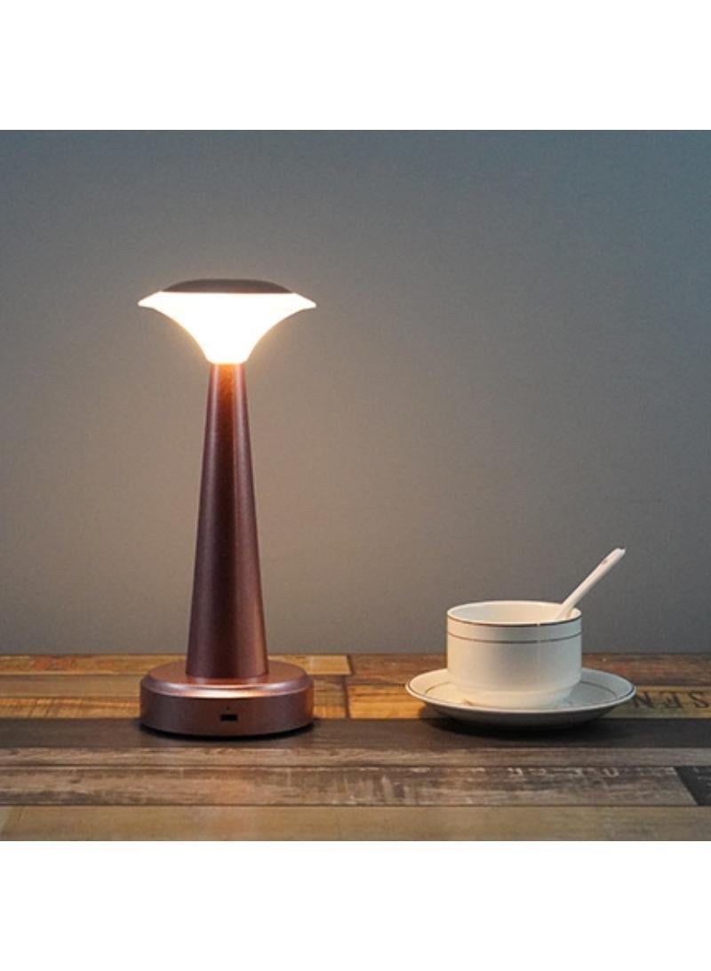 Rechargeable restaurant table lamp home decoration atmosphere small night red - Image 2