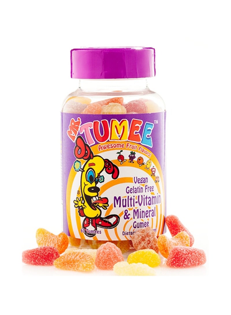 مستر تومي ملتي فيتامين & معادن 60 قرص مضغ - Image 1