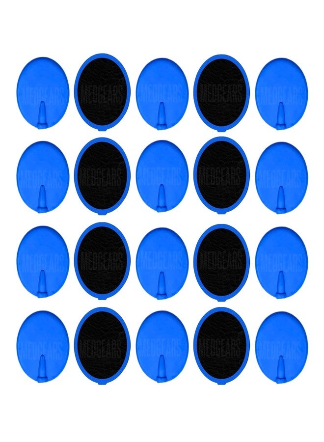 Physiogears Tens Electrode Pads - for Physiotherapy & Reusable & Skin-Friendly (Tens Pad, Pack of 20) - Image 1