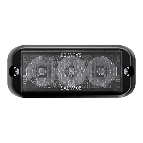 Abrams T3-W Led Grille Emergency Vehicle Warning Strobe Lights - White - Image 2