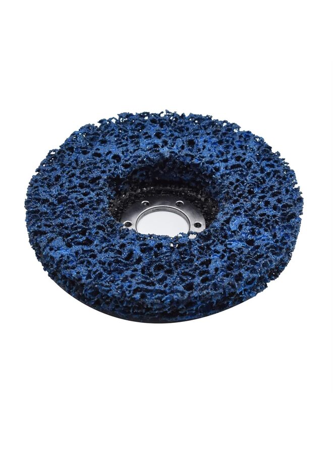 10 Pcs 4-1/2 Inch Poly Strip Wheel Disc Rust Remover Wheel, 7/8" Angel Grinders Clean Tool, Strip Discs for Angle Grinder Take out Rust Paint Clean Welds Paint Grinding Wheel Blue - Image 4