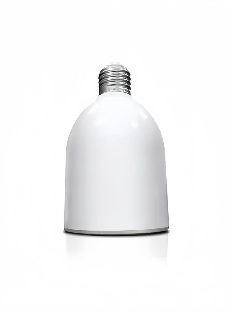 Remote Control Bluetooth LED 600 Lumens Lamp Speaker with  Translation Function High Sound Quality and Long Battery Life in White  - Image 3