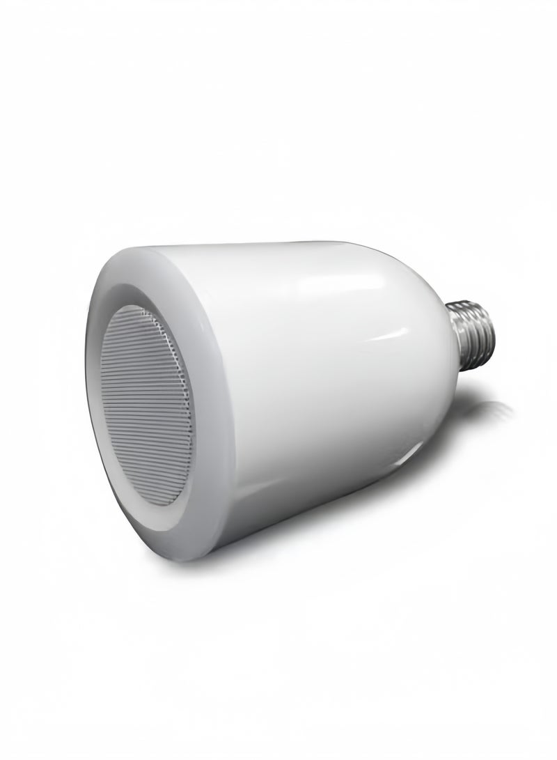 Remote Control Bluetooth LED 600 Lumens Lamp Speaker with  Translation Function High Sound Quality and Long Battery Life in White  - Image 4