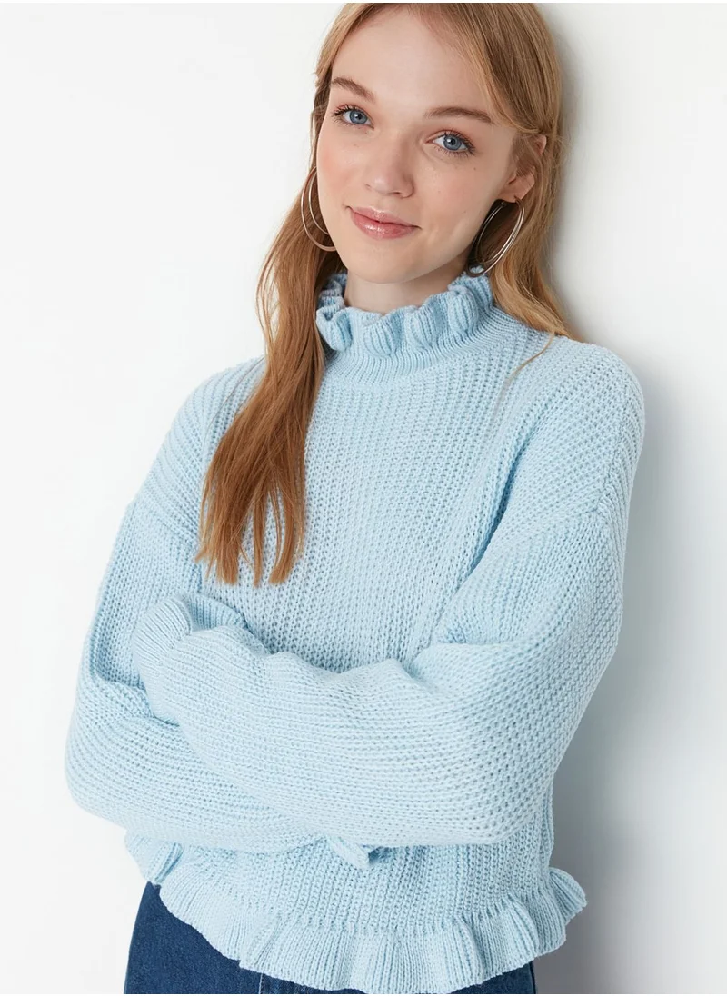 trendyol Crew Neck Knitted Sweater