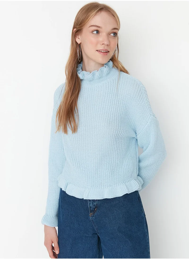 trendyol Crew Neck Knitted Sweater