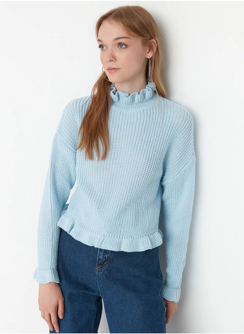 trendyol Crew Neck Knitted Sweater