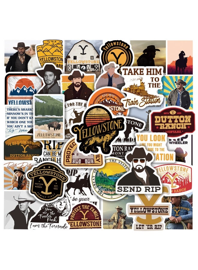 NIBEMINENT 50 Pcs Huangshi Park Deco Kit Waterproof Stickers, High Definition Printing Bright Colors, Suitable for Laptop Skateboard Luggage Water Bottle Guitar DIY - Image 1