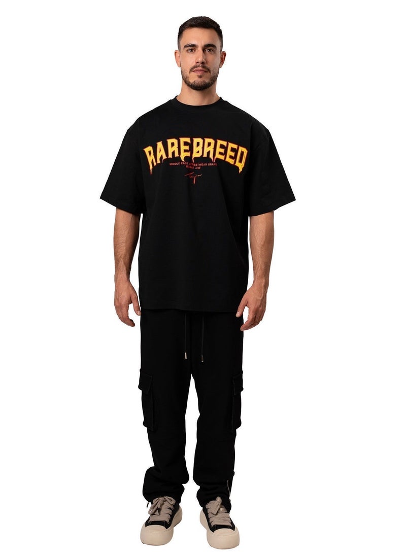 TANJIM SQUAD - 3D RARE BREED T-SHIRT - BLACK - Image 5