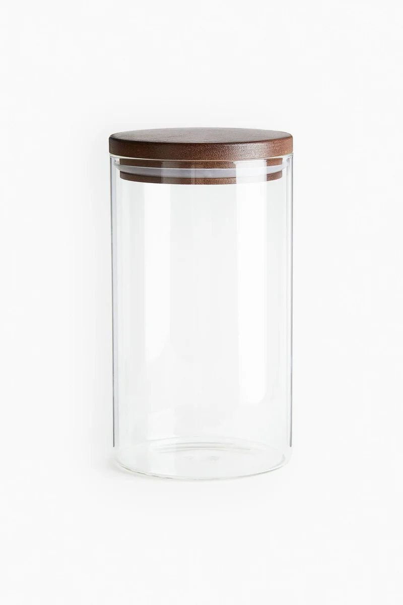H&M Lidded glass jar