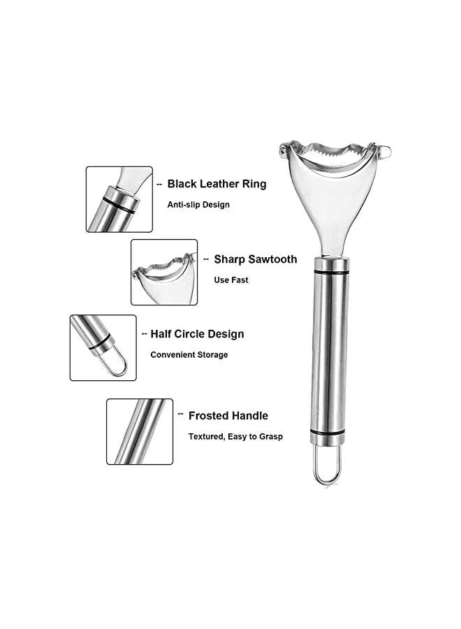 PROMASS Magic Corn Peeler Corn Planer Thresher Corn Stripper Corn Cutter Corn Cob Stripper Tool with Ergonomic Handle Small Kitchen Tools Kitchen Gadget, Removes Corn Kernels From Corn Cobs In Seconds - Image 3