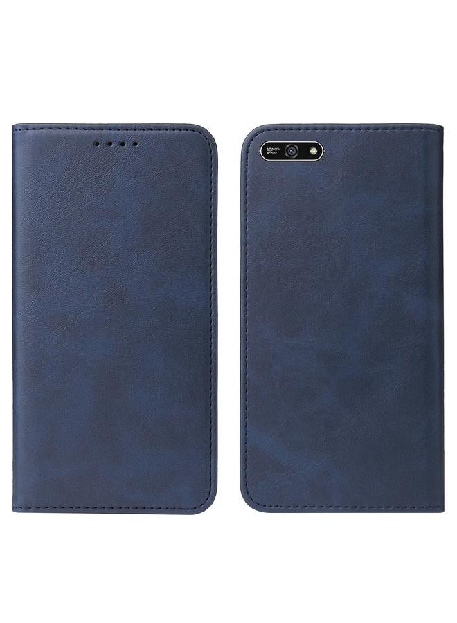 S-TOP Case For Huawei Y7 2018 Magnetic Closure Leather Phone Case - Image 2