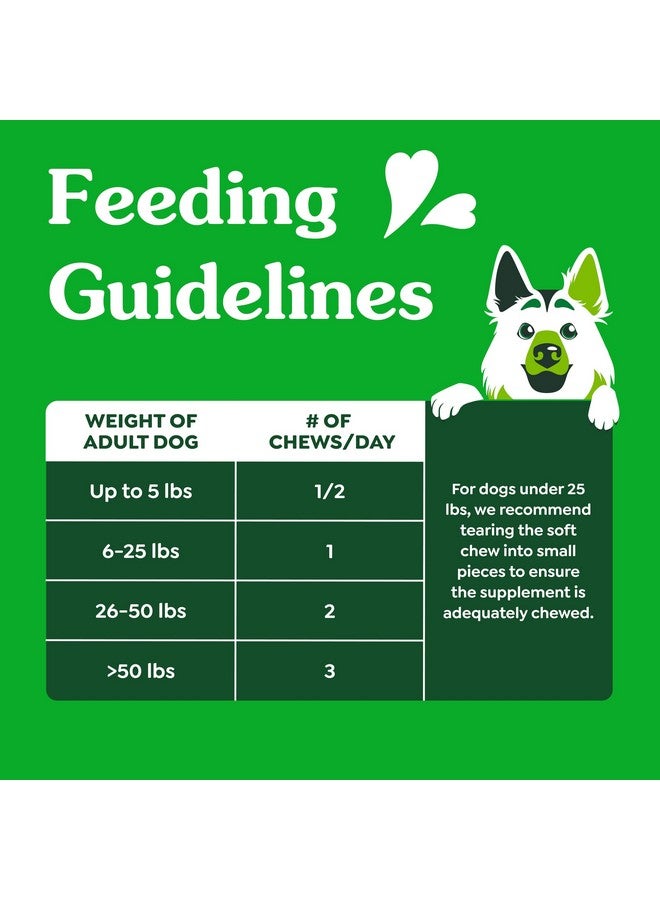 جرينيز مكمل غذائي للعناية بالبشرة والفراء من جرينيز للكلاب، علكات ناعمة مع زيت السمك للكلاب، أوميغا 3، حمض اللينوليك، والزنك، بنكهة الدجاج، عبوة من 80 قطعة، عبوة من قطعتين - Image 5