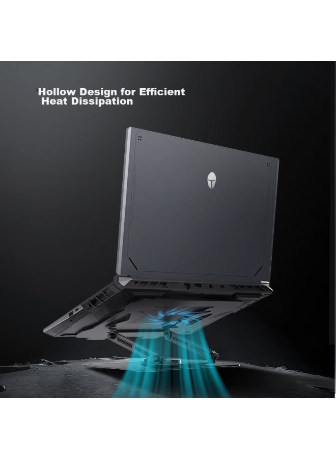 Thunderobot Z6 Air Laptop Stand, Multi-angle Adjustment, Efficient Heat Dissipation, Lightweight And Stable, Computer Desk Stand For Gaming, Business, And Office, Universal For Apple Laptops - Image 4