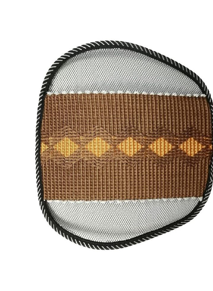 Agc Mesh Lumbar Chair Seat Cushion Car Seat Cushion Comfort Seat Cover 2 Pcs AGC - Image 3