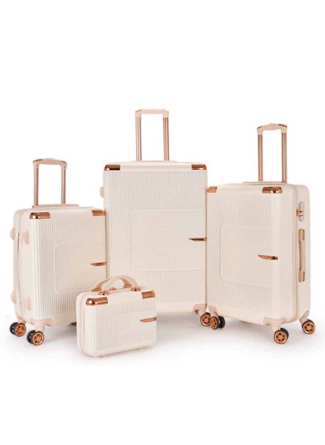 LIIMRA A travel bag set consisting of 6 luggage bags Beige color, size 32"/28"/24"/20"/15"/12 inches  - Image 2