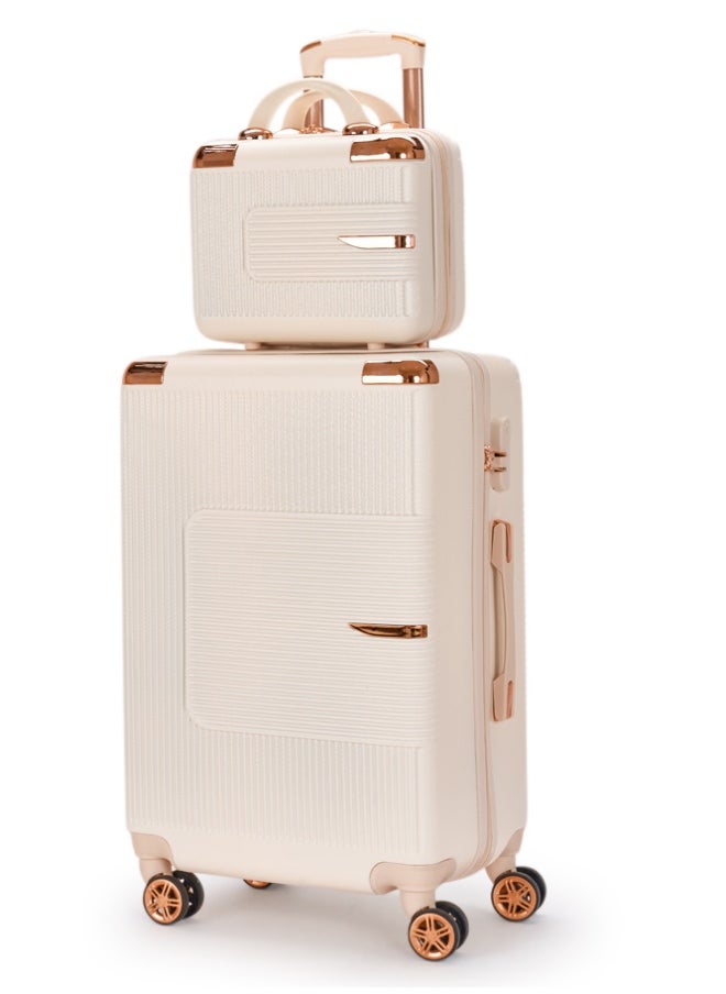 LIIMRA A travel bag set consisting of 6 luggage bags Beige color, size 32"/28"/24"/20"/15"/12 inches  - Image 3