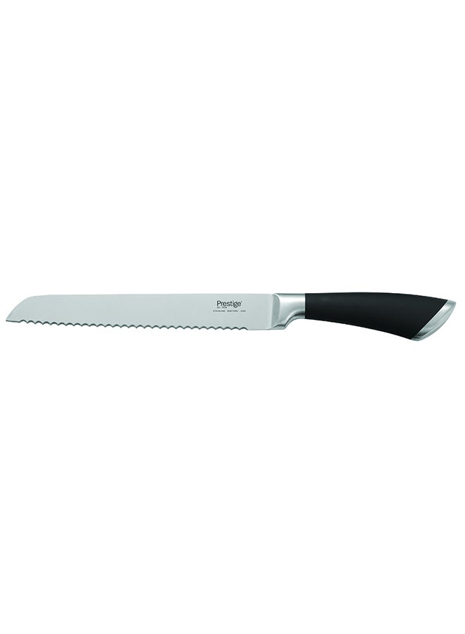 Prestige Deko 8'' Bread Knife | Rust Free Stainless Steel Blade - Pr57542 Silver - Image 1
