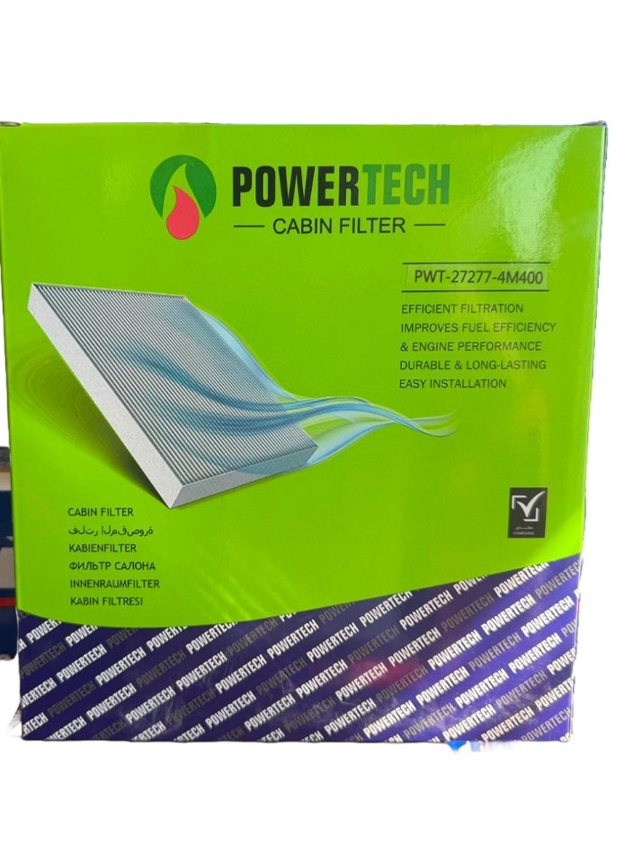 باورتيك فلتر المقصورة نيسان صني 98~09/ألتيما، ماكسيما 04~09 27277-4M400 - Image 1