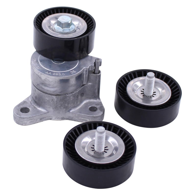 ApplianPar Serpentine Belt Drive Idler Pulley Tensioner Assembly Component Kit for Chrysler Dodge Avenger Jeep Compass Patriot Journey Caliber - Image 2