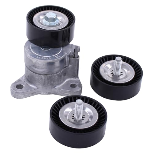 ApplianPar Serpentine Belt Drive Idler Pulley Tensioner Assembly Component Kit for Chrysler Dodge Avenger Jeep Compass Patriot Journey Caliber - Image 1