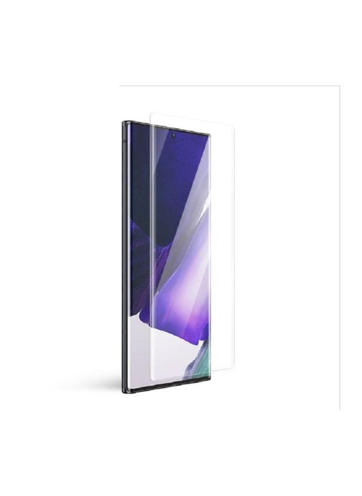 Generic - Experience ultimate protection with the UV Glue Curved Tempered Glass Screen Protector designed specifically for your HUAWEI Honor X9A - Image 1