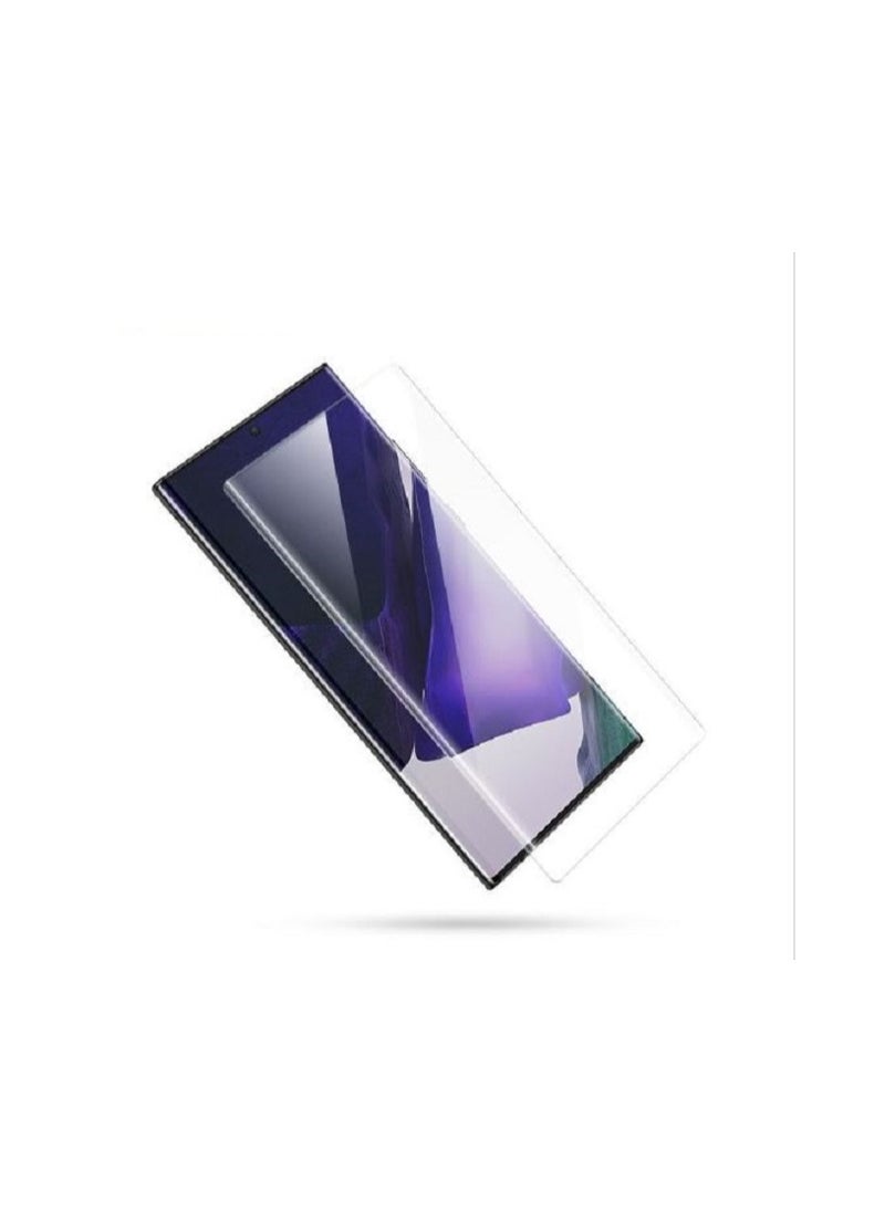 Generic - Experience ultimate protection with the UV Glue Curved Tempered Glass Screen Protector designed specifically for your HUAWEI Honor X9A - Image 1