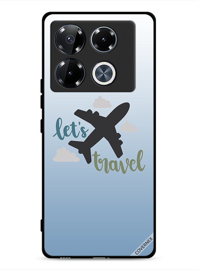 Covernex Infinix Note 40 Pro 5G Protective Case Cover Lets Travel - Image 1