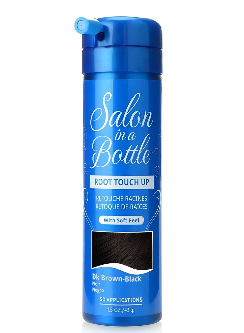 Salon In A Bottle Salon in a Bottle - Instant, Long-Lasting Root Concealer Spray to Cover Roots for Women and Men - Dark Brown/Black (50 Applications) 60 ml - Image 1