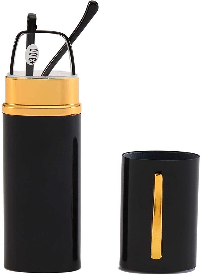 جي ار اس عبوة من 3 نظارات قراءة رفيعة من JRS Optical، مناسبة لقراءة الكمبيوتر، والرؤية القريبة، والقراءة عبر الهاتف المحمول، وقراءة الصحف، مع حافظة ألومنيوم محمولة وقطعة قماش ناعمة للتنظيف، للرجال والنساء، للجنسين، لمن هم فوق سن 39 عامًا. (لون عشوائي: +3.00) - Image 4