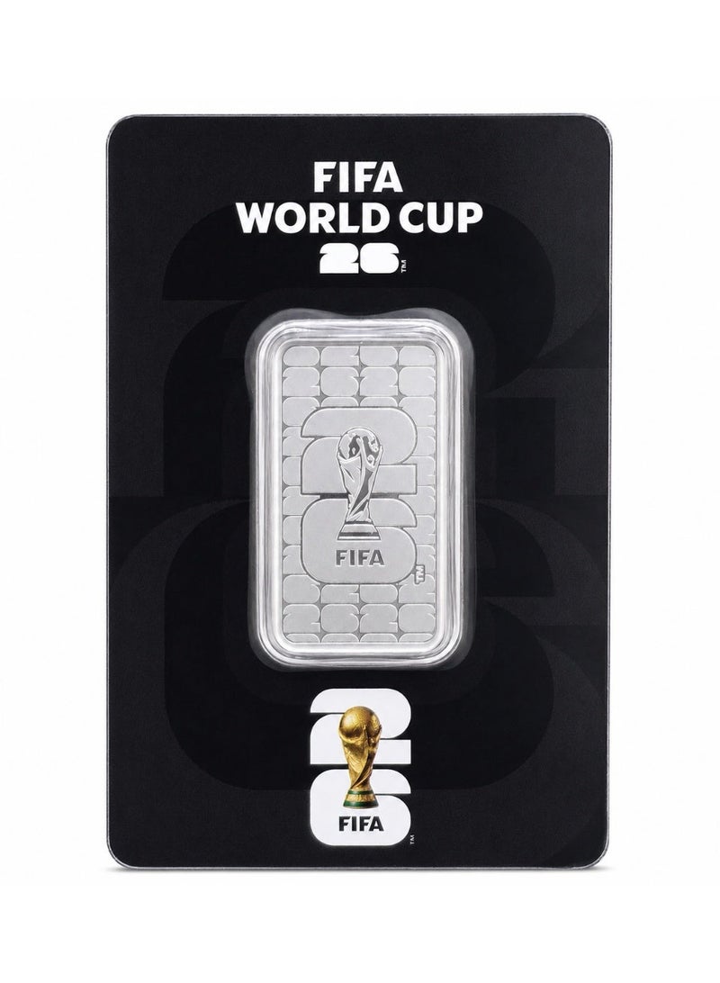 PAMP FIFA World Cup 26 50 Grams Silver Bar (With Invoice) - Image 1