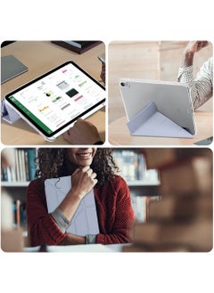 Rock Pow Case for iPad (A16) 11th 11 inch 2025 Gen iPad 11 Case/Case For iPad 10th Gen Case 2022 iPad 10 Case Slim Stand Soft Clear Transparent Shell Back with Pencil Holder Smart Cover for 11" iPad 11th 2025/10.9"iPad 10th Gen 2022  - Image 5