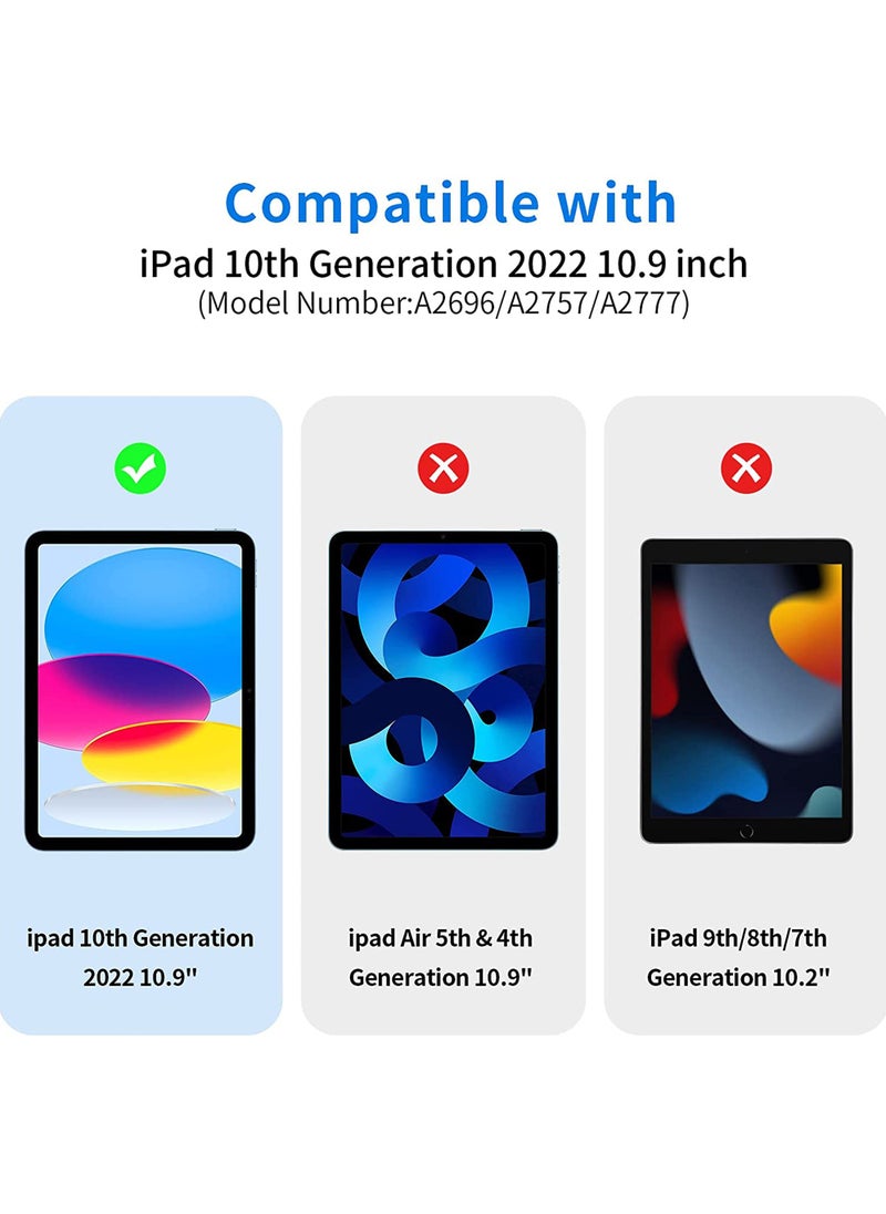 جراب iPad 10th Generation 2022 iPad 10.9 بوصة جراب iPad 10 نحيف مزود بحامل صلب وغطاء خلفي واقٍ ذكي لجهاز iPad 10 Gen 2022 الإصدار - pzsku/ZF9B4B1897CA2F495922CZ/45/_/1724832119/8dd2031e-6993-4c4f-b77a-9fbc5431a4af