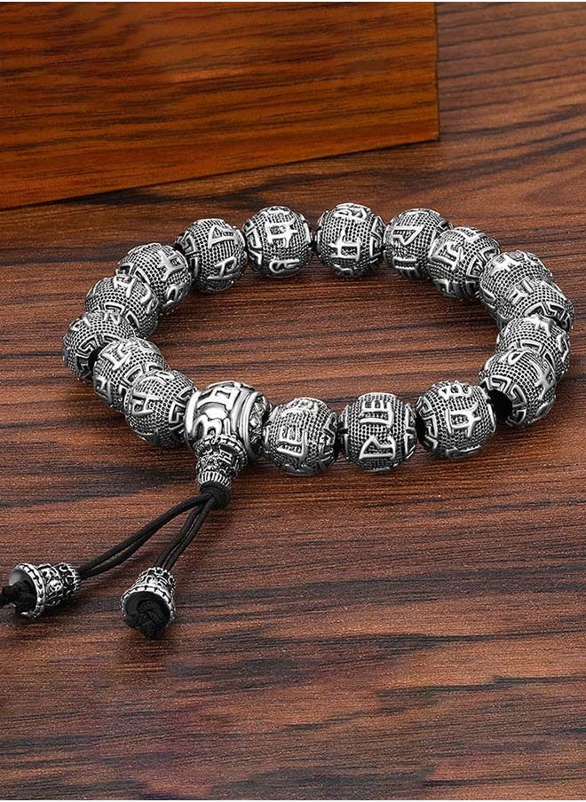 Generic - Obsidian Gilded Six Character Bracelet - Image 1