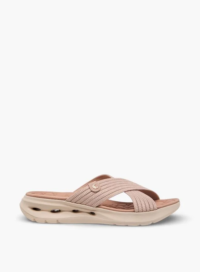 Le Confort Women Cross Strap Comfort Sandals