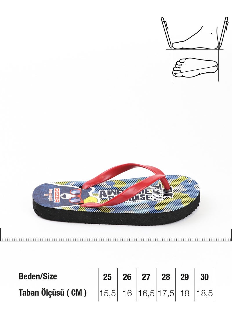 Gezer Summer Flip Flop Boys' Slippers  - Image 2