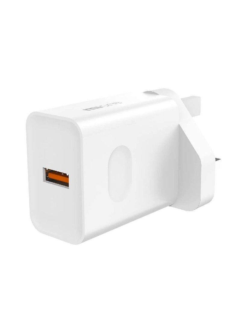 مي وان مهايئ شاحن USB A PD شواحن سريع الشحن على الحائط متوافق مع أجهزة Android / IOS 13 / Mini / 12/13 Pro / Pro Max / SE / ، GalaxyS21 / S20 / Note 10 ، تابلت - Image 1